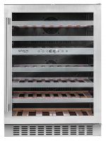 Винный шкаф Temptech STHLM STX60DS нерж. сталь 