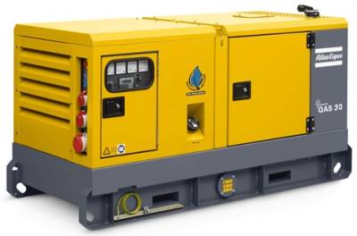 Дизельный генератор Atlas Copco QAS 30 