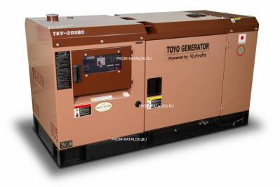 Дизельный генератор Toyo TKV-20SBS 
