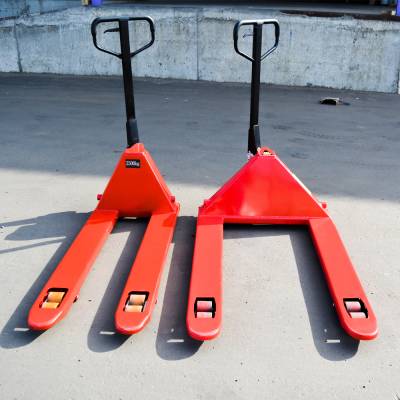 Широковильная гидравлическая тележка OX25-PU115(W850) OXLIFT 