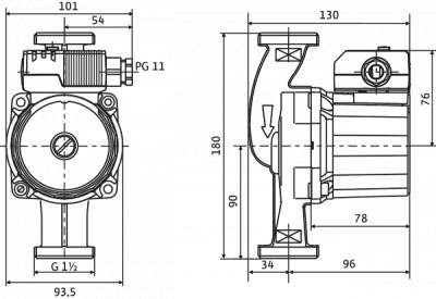 Циркуляционный насос Wilo Star-Z 25/2 EM