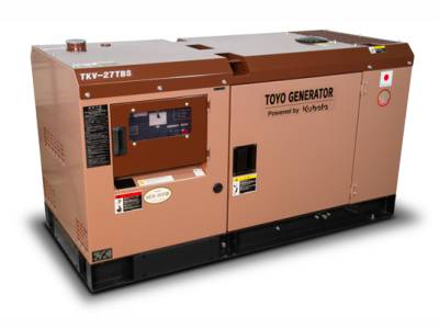 Дизельный генератор Toyo TKV-27TBS 
