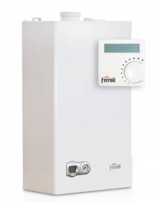 Настенный газовый котел Ferroli Fortuna F 10 + Термостат