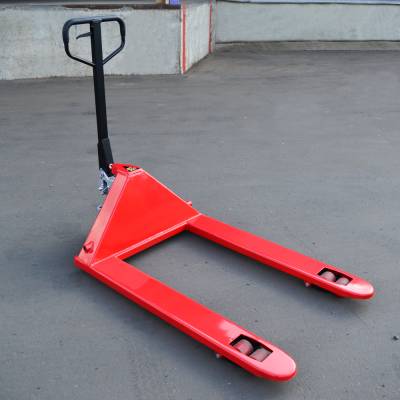 Широковильная гидравлическая тележка OX25-PU115(W850) OXLIFT 