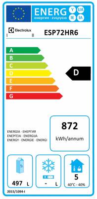 Шкаф холодильный Electrolux ESP72HR6 727448
